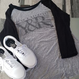 Young & Reckless Quarter Sleeve Tee